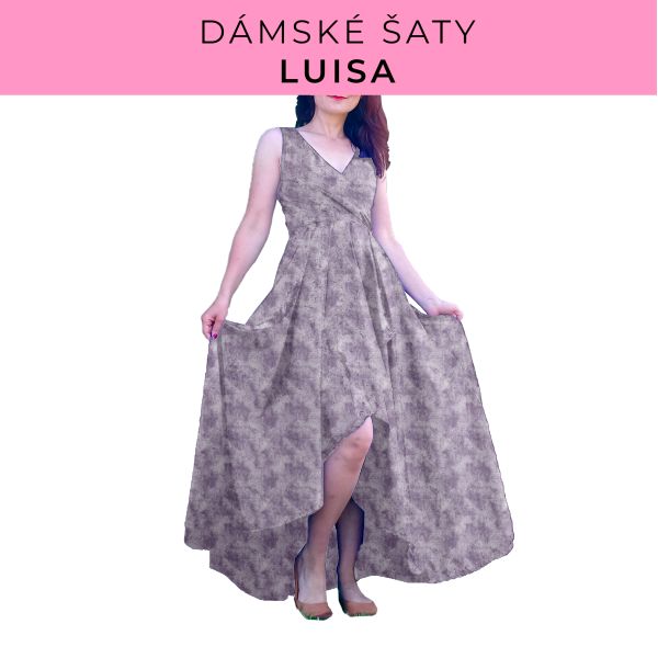 DÁMSKÝ střih - šaty Luisa