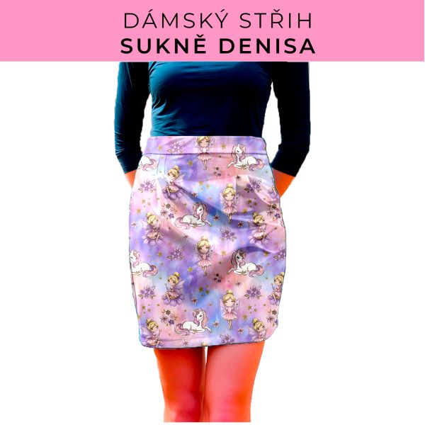 Dámský střih - Dámská sukně Denisa