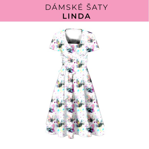 DÁMSKÝ střih - šaty Linda