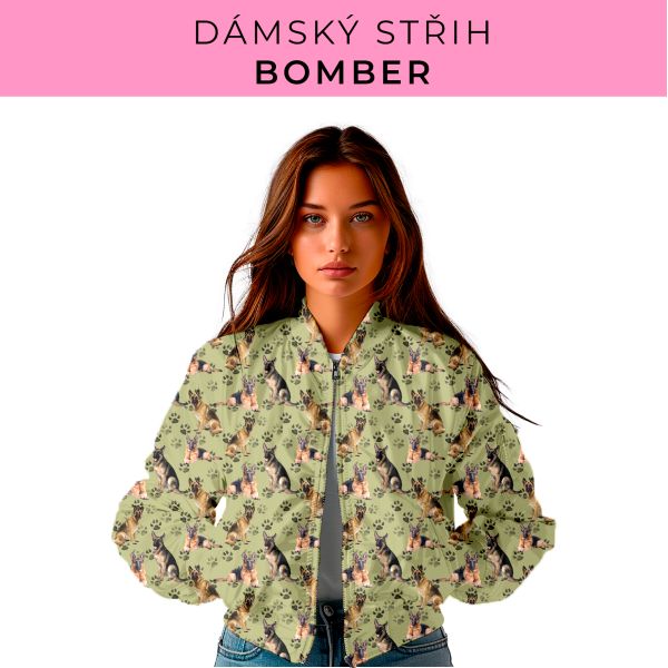 DÁMSKÝ střih - Bomber