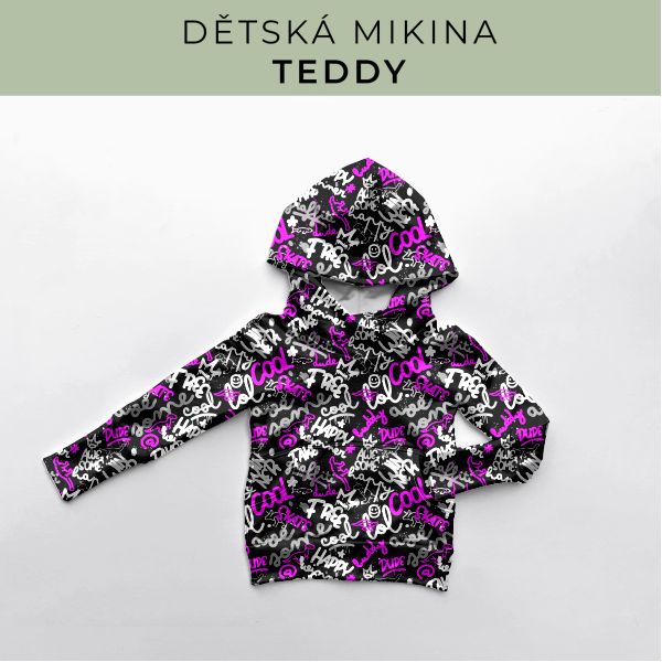 DĚTSKÝ střih - Mikina Teddy