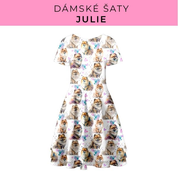 DÁMSKÝ střih - šaty julie