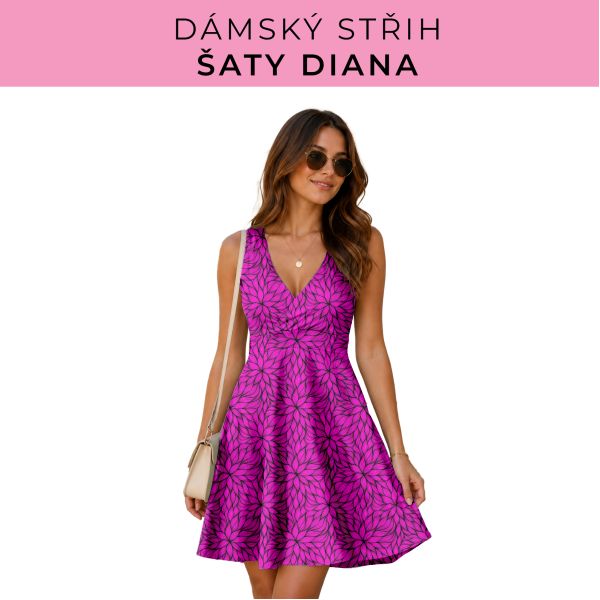 Dámský střih - šaty Diana