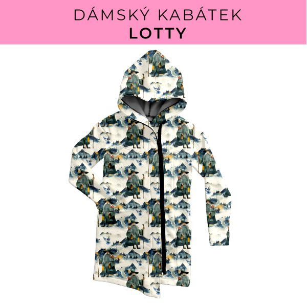 DÁMSKÝ střih - Kabátek Lotty