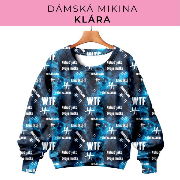 DÁMSKÝ střih - mikina Klára
