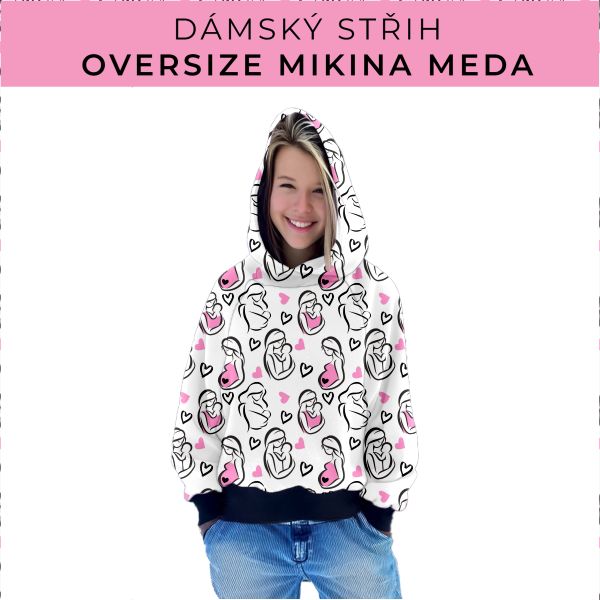 Dámský střih - mikina Meda