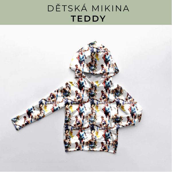 DĚTSKÝ střih - Mikina Teddy