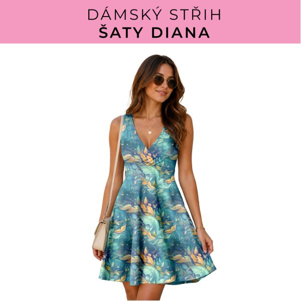 Dámský střih - šaty Diana