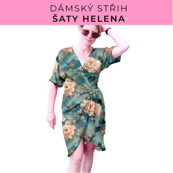 Dámský střih na šaty  Helena
