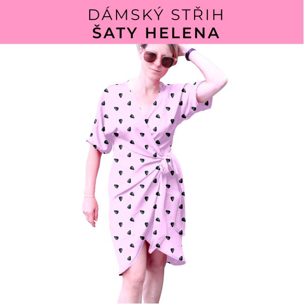 Dámský střih na šaty  Helena