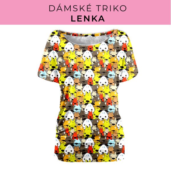 DÁMSKÝ střih - Triko Lenka