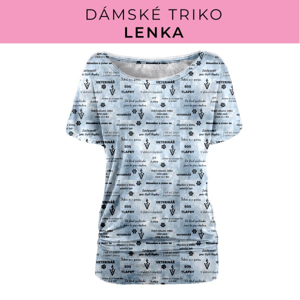 DÁMSKÝ střih - Triko Lenka