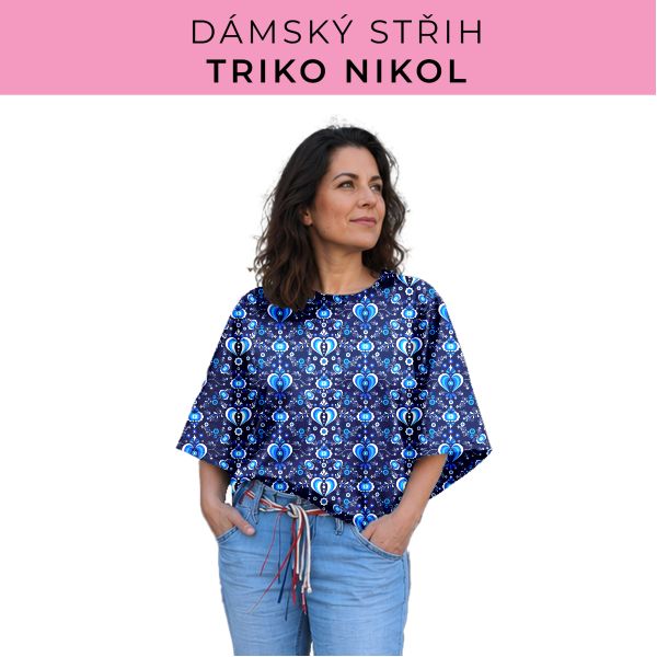 Dámský střih -  triko Nikol
