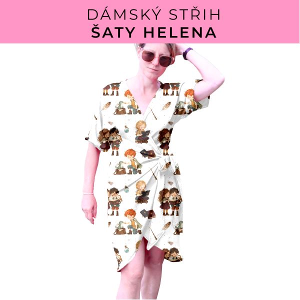 Dámský střih na šaty  Helena