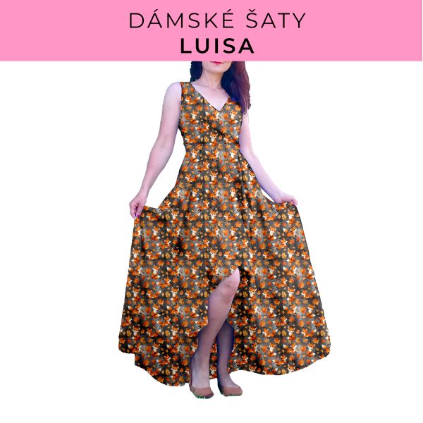 DÁMSKÝ střih - šaty Luisa