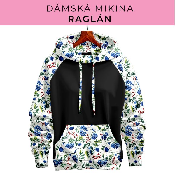 DÁMSKÝ střih - mikina raglán