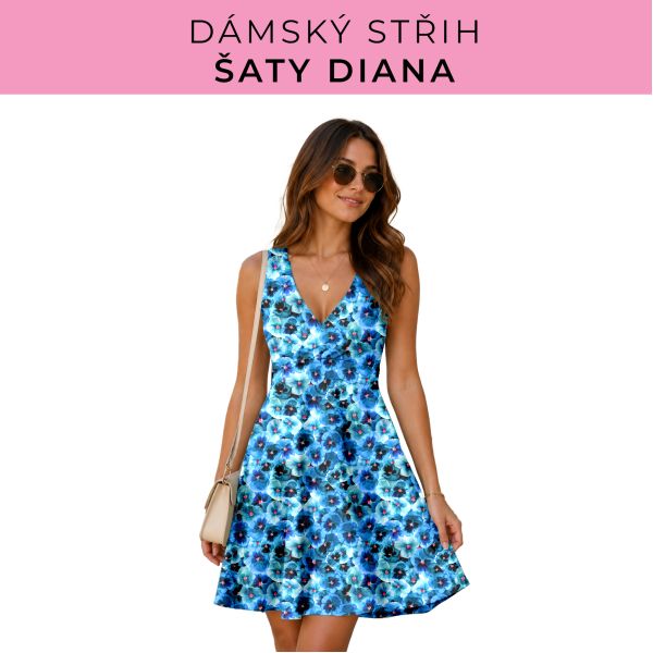 Dámský střih - šaty Diana