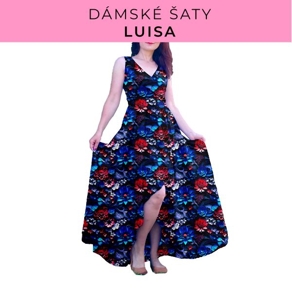 DÁMSKÝ střih - šaty Luisa