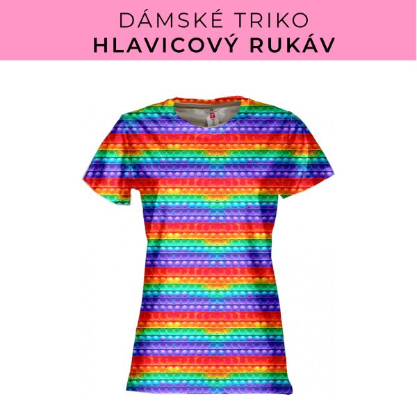 DÁMSKÝ střih - triko základní