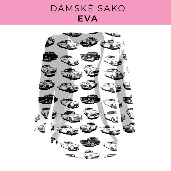 DÁMSKÝ střih - sako Eva