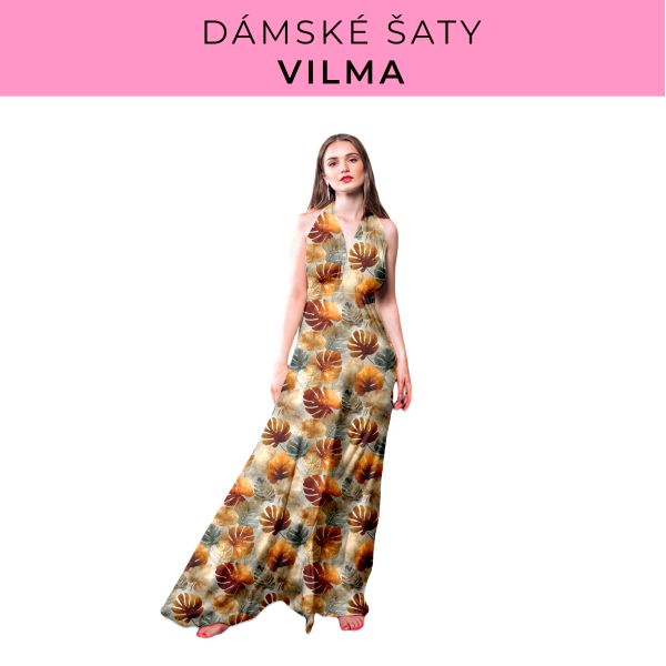 DÁMSKÝ střih - šaty Vilma