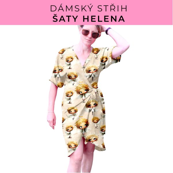 Dámský střih na šaty  Helena