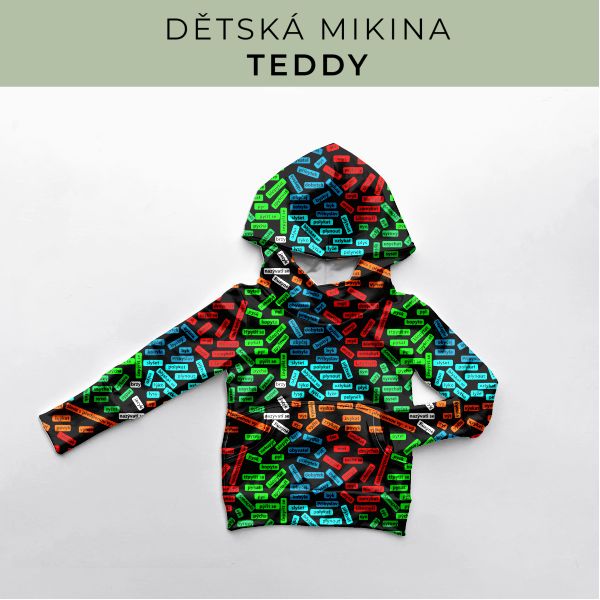 DĚTSKÝ střih - Mikina Teddy