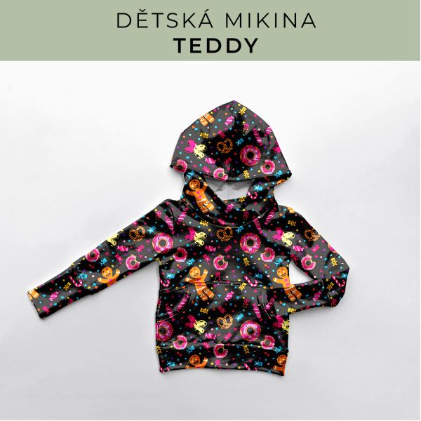 DĚTSKÝ střih - Mikina Teddy