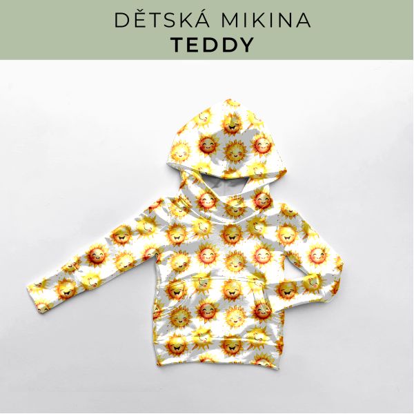 DĚTSKÝ střih - Mikina Teddy
