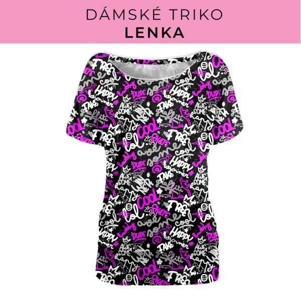 DÁMSKÝ střih - Triko Lenka