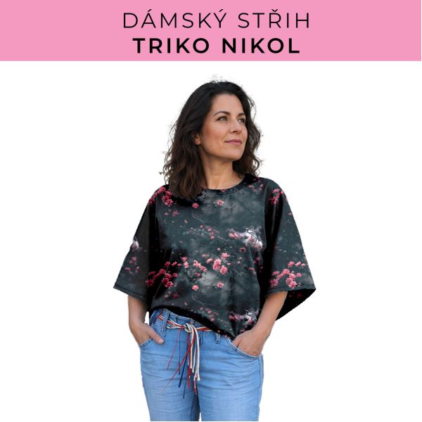 Dámský střih -  triko Nikol