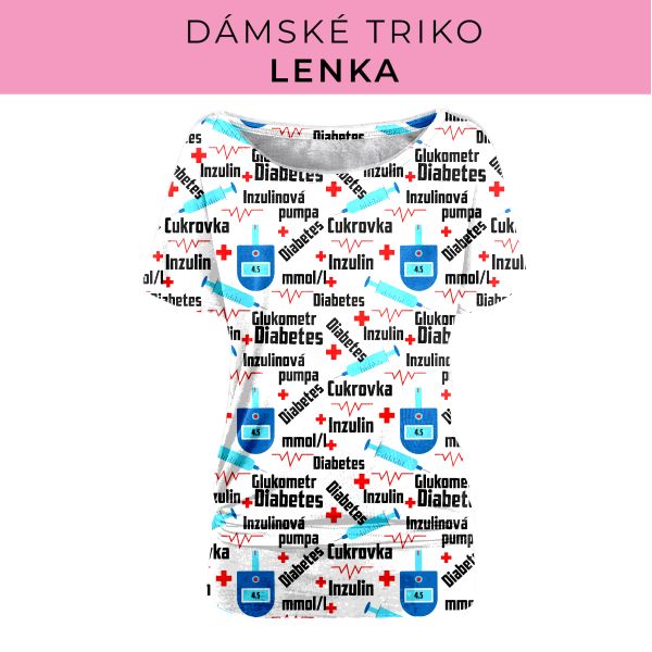 DÁMSKÝ střih - Triko Lenka