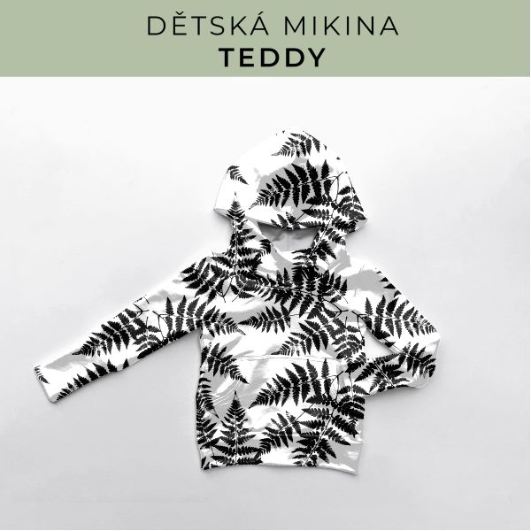 DĚTSKÝ střih - Mikina Teddy