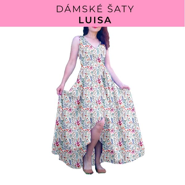 DÁMSKÝ střih - šaty Luisa