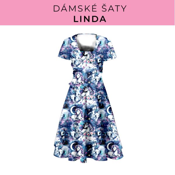 DÁMSKÝ střih - šaty Linda