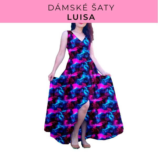 DÁMSKÝ střih - šaty Luisa