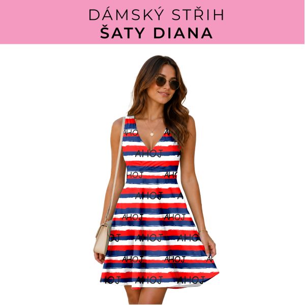 Dámský střih - šaty Diana