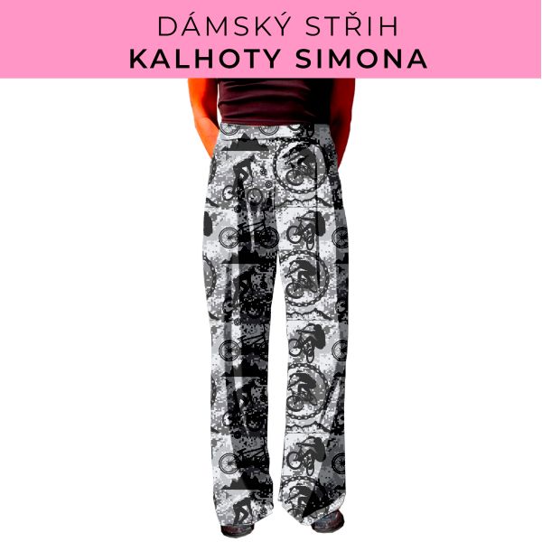 Dámský střih - kalhoty Simona