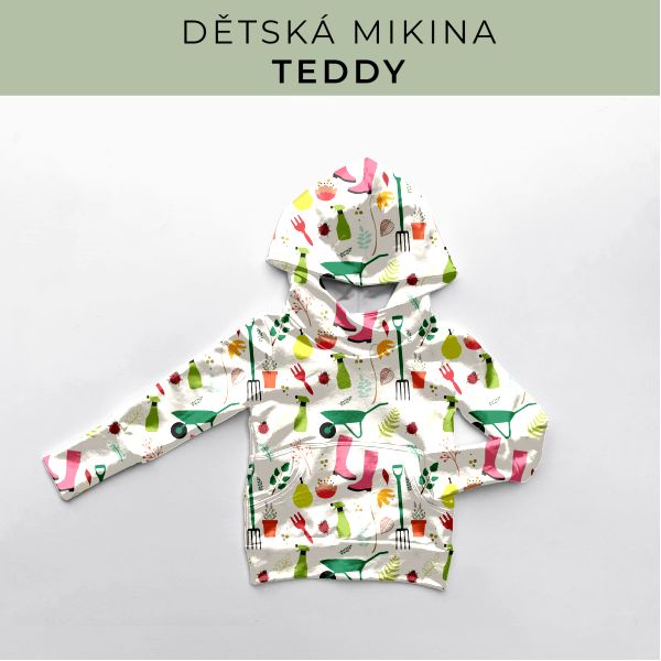 DĚTSKÝ střih - Mikina Teddy
