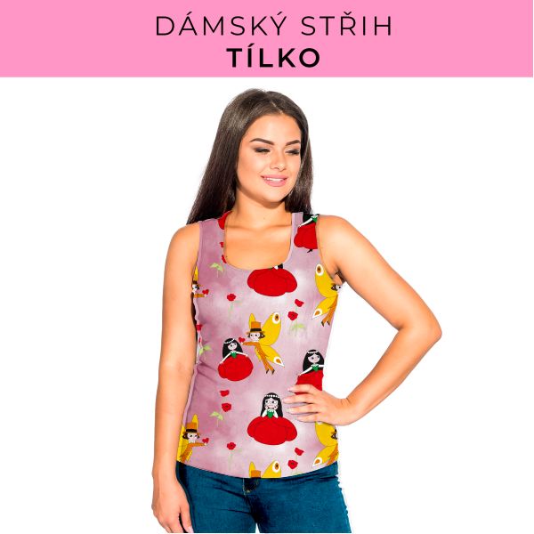 DÁMSKÝ střih - Tílko a kalhoty 