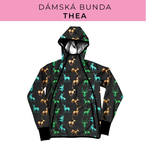 DÁMSKÝ střih - bunda Thea