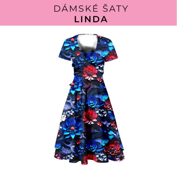 DÁMSKÝ střih - šaty Linda