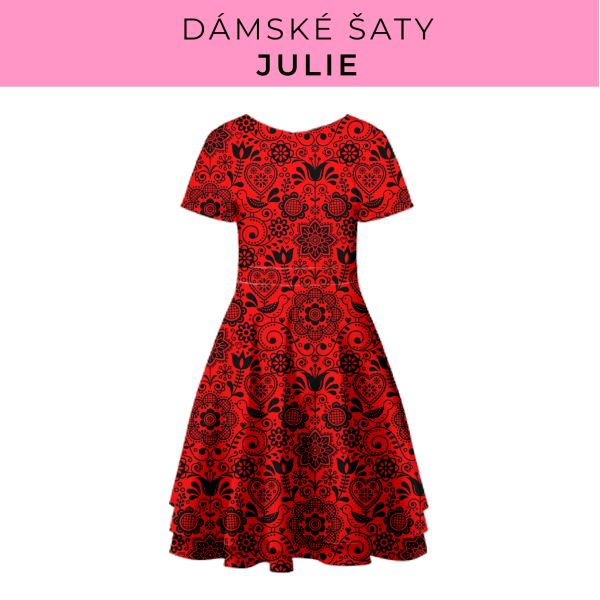 DÁMSKÝ střih - šaty julie