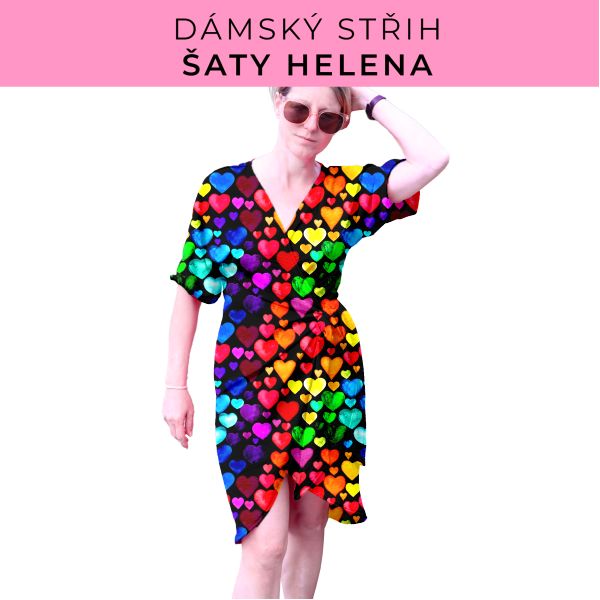Dámský střih na šaty  Helena