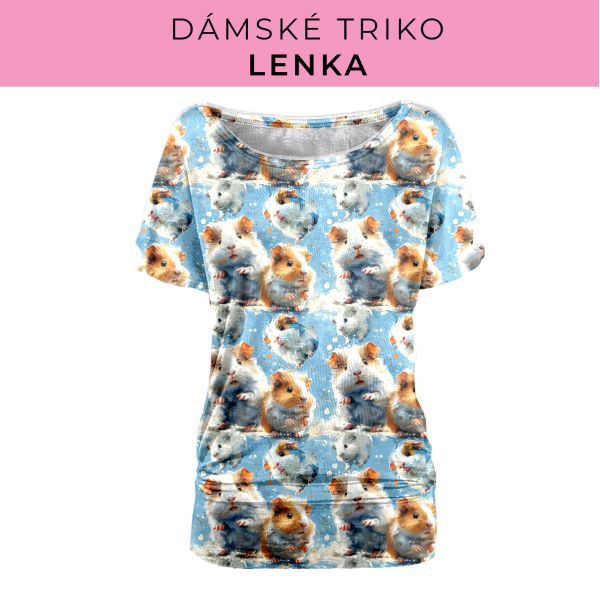 DÁMSKÝ střih - Triko Lenka