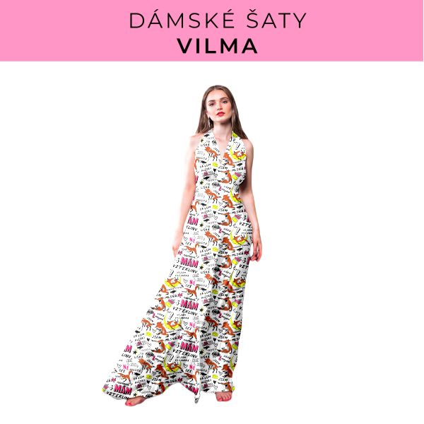 DÁMSKÝ střih - šaty Vilma