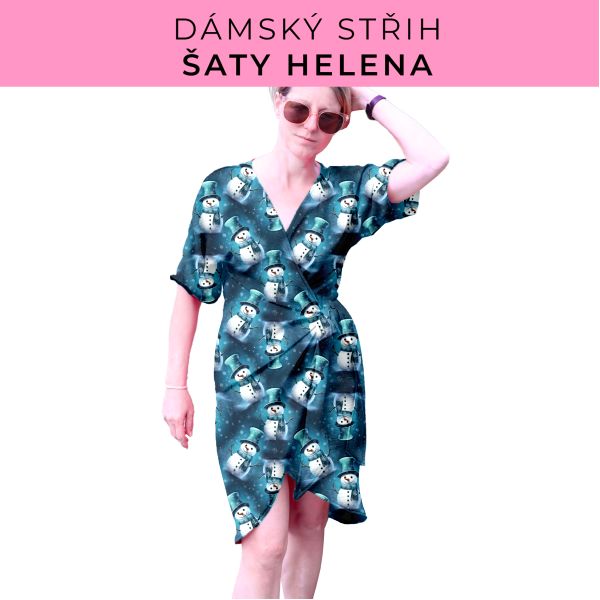 Dámský střih na šaty  Helena