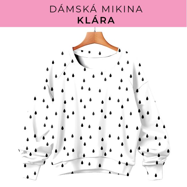 DÁMSKÝ střih - mikina Klára