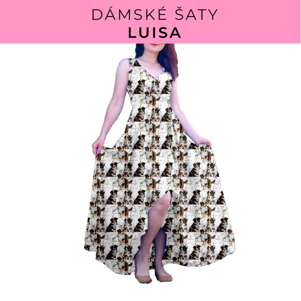 DÁMSKÝ střih - šaty Luisa