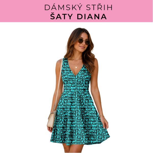 Dámský střih - šaty Diana
